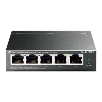TP-Link TL-SG105PE network switch Managed L2 Gigabit Ethernet 10/100/1000 Power TL-SG105PE