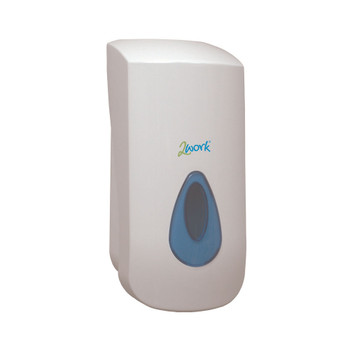 2Work Foam Soap Dispenser with 900ml Reservoir White 2W01102 2W01102