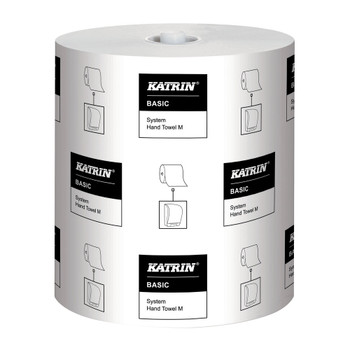 Katrin Basic System Towel M 1-Ply Blue Pack of 6 460218 KZ46021