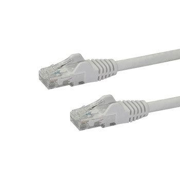 Startech.Com 10M White Cat6 Gbe Rj45 Utp Cable N6PATC10MWH