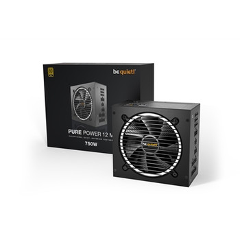 Be Quiet! Pure Power 12 M 750W Psu 80 Plus Gold Exceptionally Quiet 120Mm Fan At BN343