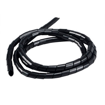 Akasa AK-TK-01BK Black Cable Management Kit - Spiral Wrap/Cable Ties/Cable Clamp AK-TK-01BK
