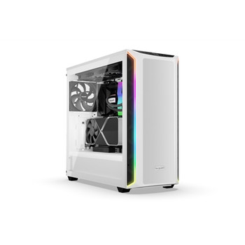 Be Quiet! Shadow Base 800 Dx Argb White Mid Tower W/ Tempered Glass Window 3X 14 BGW62