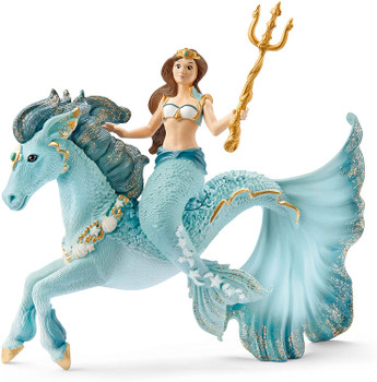 Schleich Bayala Mermaid Eyela on Underwater Horse Toy Figure 70594