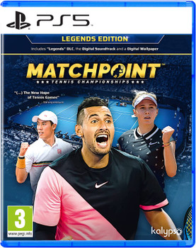 Matchpoint Tennis Championships Legends Edition Sony Playstation 5 PS5 Game