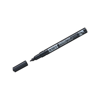 Pentel N50S Permanent Bullet Marker Fine Black Pack of 12 N50S-A PE03013
