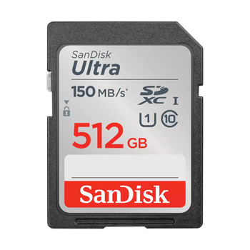 Sandisk Ultra 512Gb Sdxc Uhs-I Class 10 Memory Card SDSDUNC-512G-GN6IN