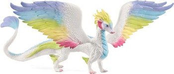 Schleich Bayala Rainbow Dragon Toy Figure 70728 Schleich Bayala Rainbow Dragon Toy Figure 70728