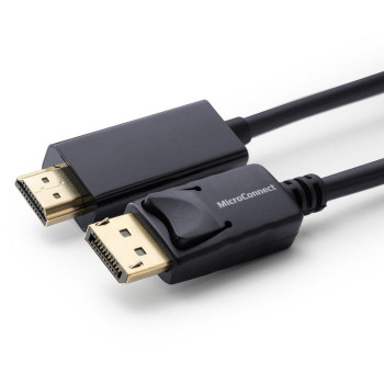 MicroConnect MC-DP-HDMI-050 DisplayPort to HDMI Cable 0.5m MC-DP-HDMI-050