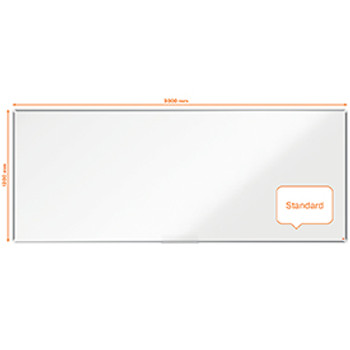 Nobo Premium Plus Steel Magnetic Whiteboard 3000x1200mm 1915165