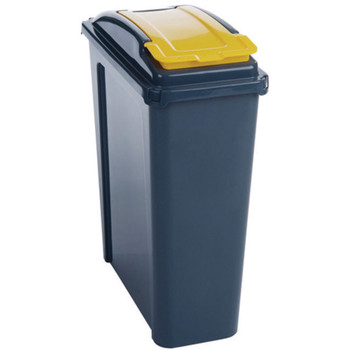VFM Recycling Bin With Lid 25 Litre Yellow Dimensions: 190 x 400 x 510mm 38 SBY28518