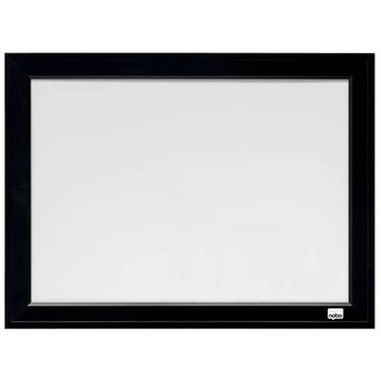 Nobo 1903785 Magnetic Dry Erase Whiteboard Black plastic Frame 430 x 585mm 1903785