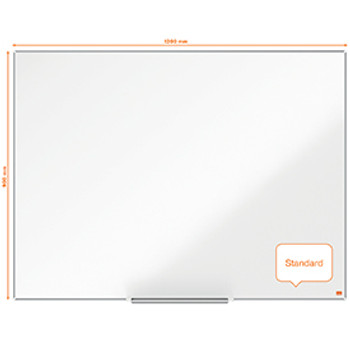 Nobo 1915396 Impression Pro 1200x900mm Enamel Magnetic Whiteboard 1915396