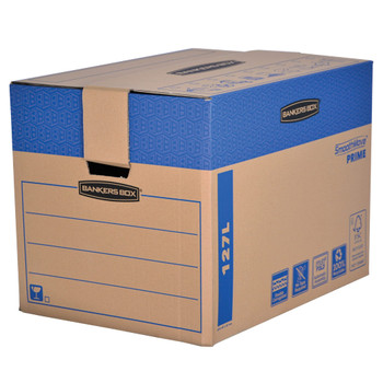 Bankers Box SmoothMove X-Large FastFold Moving Box Pack of 5 6205401