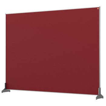 Nobo 1915510 Red Impression Pro Desk Divider 1400x1000mm 1915510