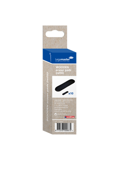 Legamaster WOODEN Eraser Pad for WOODEN Eraser 10pcs LEGA120425