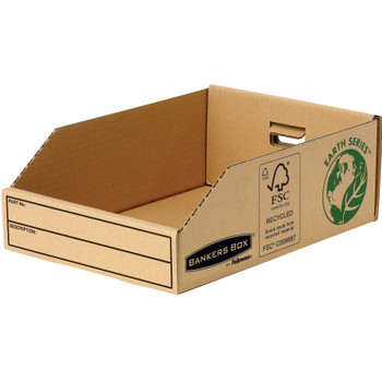 Bankers Box Earth Parts Bin 200 mm Pack of 50 735501