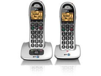 BT BT4000 Twin Big Button DECT Telephone BT4000TWIN