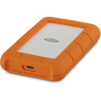 Lacie Rugged 2Tb Usb C And Usb 3.0 2.5 " Portable Orange External Hard Drive Dro STFR2000800