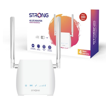 Strong 4GROUTER300M 4G Lte Cat4 Unlocked Mobile Broadband Wireless Router 4GROUTER300MUK