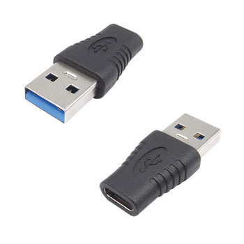 Connekt Gear USB 3 Adapter A Male to Type C Female + OTG Black 26-0420 GR02724
