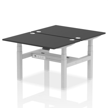 Dynamic Air Back-To-Back W1200 X D800mm Height Adjustable Sit Stand 2 Person Ben HA02846