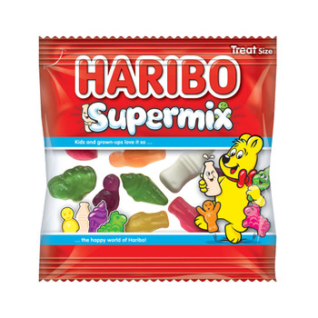Haribo Supermix Mini Bags 16g Pack of 100 72742 HB92198