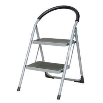 White 2 Tread Step Ladder 100kg Capacity Height to top step: 490mm 359293 SBY17017