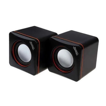 Jedel 2.0 Mini Stereo Speakers 3W X2 Black CM-JED-CK4
