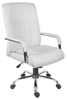 Kendal Luxury Faux Leather Executive Office Chair White - 6901KW - 6901KW