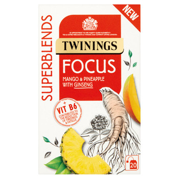 Twinings SuperBlends Focus HT Pack of 20 F15170 TQ22588