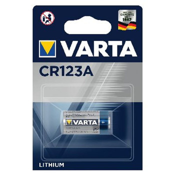 Varta CR123A Professional Lithium Primary Battery 6205301401 VR53728