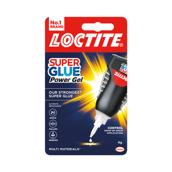 Loctite Control Power Gel Super Glue 4g 2633673 LO06117