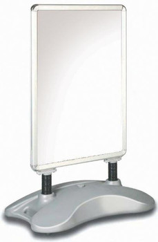 Deflecto A1 Water Based Free Standing Pavement Display Stand With Snap Frame - S PPA100S