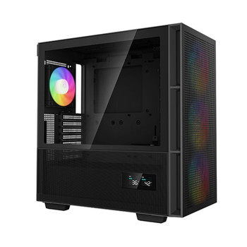 Deepcool Ch560 Digital Micro Atx Case With Tempered Glass Side Panel 1 X Usb 3.0 R-CH560-BKAPE4D-G-1