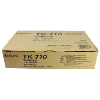 Kyocera TK-710 Black Toner Cartridge 40000 Page Capacity KETK710