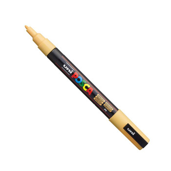 Posca Pc-3M Paint Marker Water Based Fine Line Width 0.9 Mm - 1.3 Mm Apricot Sin 284851000