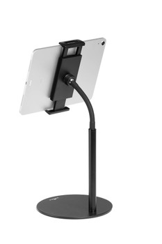 Durable Twist 360 Gooseneck Tablet And Phone Holder Desk Stand Black - 894101 894101