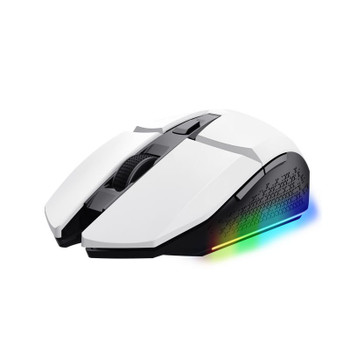 Trust Gxt 110 Felox 4800 Dpi Ambidextrous Wireless Optical White Gaming Mouse 25069