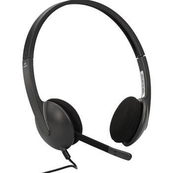 Logitech H340 Stereo Headset Usb Plug-And-Play With Noise-Cancelling Mic 981-000475