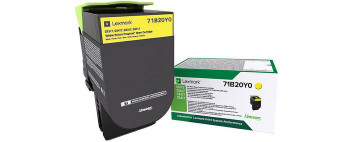 Lexmark 71B20Y0 Toner Yellow Return Program 71B20Y0