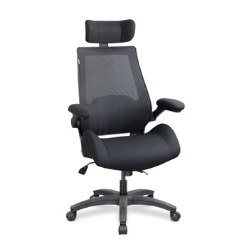 Nautilus Designs Resolute High Back 24 Hour Mesh Task Operator Office Chair With BCM/L1305/BK