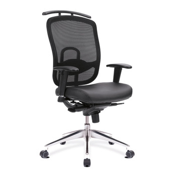 Nautilus Designs Freedom High Back Mesh Executive Office Chair With Coat Hanger DPA80HBSY/ACH