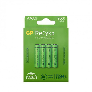 GP Batteries 201215 Recyko 100AAAHCE-2GBW4/AAA. 201215