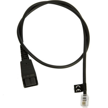 Jabra 8800-00-37 QD cord. straight. mod plug 6 8800-00-37