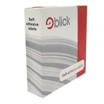 Blick Labels in Dispensers 25x50mm White Pack of 400 RS008958 RS00891