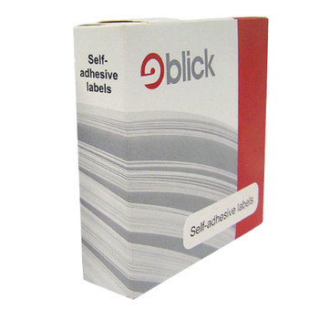 Blick Labels in Dispensers Round 19mm Red Pack of 1280 RS012054 RS01201