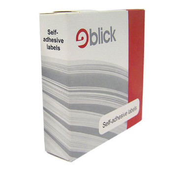 Blick Labels in Dispensers Round 19mm Green Pack of 1280 RS011651 RS01161