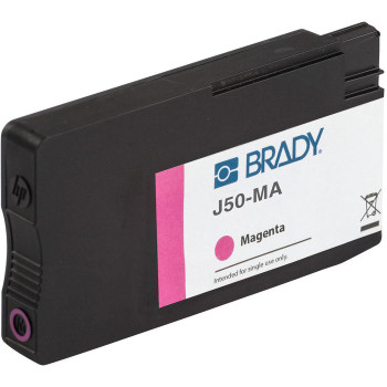 Brady J50-MA Magenta pigment based ink J50-MA