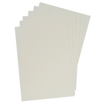 GBC LeatherGrain A4 Binding Covers 250gsm White Pack of 100 CE040070 GB21852